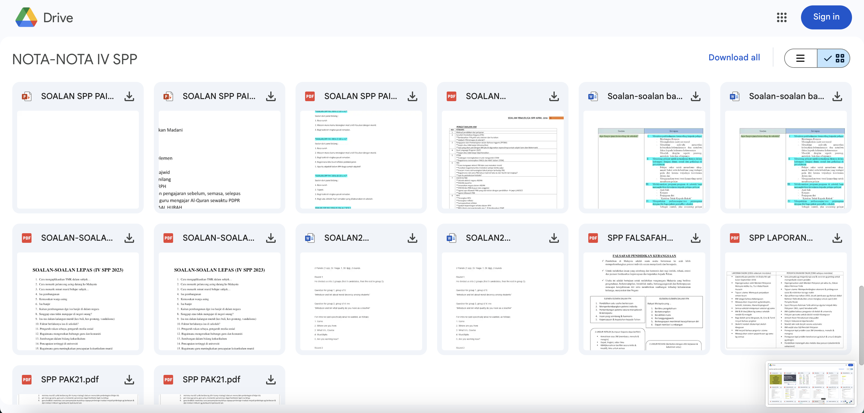 KOMPILASI SOALAN INTERVIEW SPP - CALON PDPP — 1